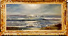 Ocean 1963 40x28 - Early - Huge Original Painting by Violet Parkhurst - 1