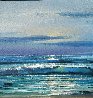 Untitled Seascape 1960 32x56 Original Painting by Violet Parkhurst - 2