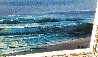 Untitled Seascape 1960 32x56 Original Painting by Violet Parkhurst - 5