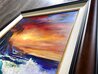 After the Storm Always a Rainbow 35x47 Oil on Canvas - Huge - Signed Twice Original Painting by Violet Parkhurst - 3