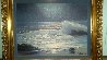 Malibu Moonlight 1971 26x32 Original Painting by Violet Parkhurst - 4