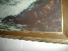 Untitled Seascape 29x53 Original Painting by Violet Parkhurst - 3 Untitled Seascape 29x53 Original Painting by Violet Parkhurst - 3