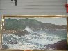 Untitled Seascape 29x53 Original Painting by Violet Parkhurst - 4 Untitled Seascape 29x53 Original Painting by Violet Parkhurst - 4