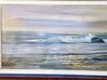 Untitled Seascape  1980 24x48 Original Painting by Violet Parkhurst - 2