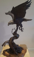 When the Eagle Flies Bronze Sculpture 1984 27 in Sculpture by Steve Parks - 2 When the Eagle Flies Bronze Sculpture 1984 27 in Sculpture by Steve Parks - 2