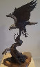 When the Eagle Flies Bronze Sculpture 1984 27 in Sculpture by Steve Parks - 2