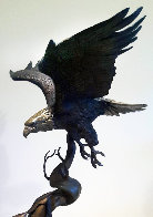 When the Eagle Flies Bronze Sculpture 1984 27 in Sculpture by Steve Parks - 0 When the Eagle Flies Bronze Sculpture 1984 27 in Sculpture by Steve Parks - 0