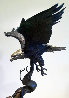 When the Eagle Flies Bronze Sculpture 1984 27 in Sculpture by Steve Parks - 0