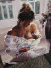 Precious Moments 2006 24x20 Original Painting by Ramon Parmenter - 6