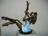 Elation Bronze Sculpture 2000 15 in Sculpture by Ramon Parmenter - 1