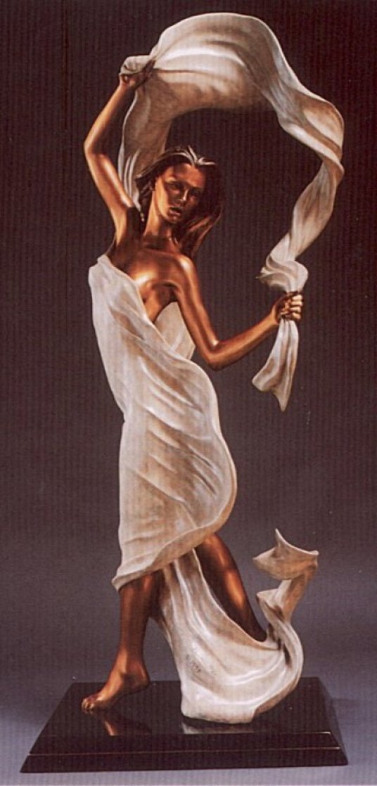 Windswept Bronze Sculpture 48 in Huge Sculpture by Ramon Parmenter Windswept Bronze Sculpture 48 in Huge Sculpture by Ramon Parmenter