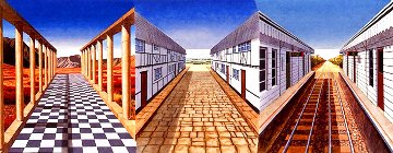 Journey 2000 Limited Edition Print - Patrick Hughes Journey 2000 Limited Edition Print - Patrick Hughes