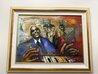 Ray Charles 26x33 Oil on Canvas Original Painting by  Patterson and Barnes - 1