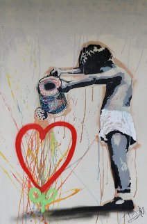 Let It Grow 2014 54x36 Super Huge Original Painting - Dom Pattinson Let It Grow 2014 54x36 Super Huge Original Painting - Dom Pattinson