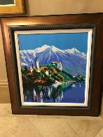 Bavarian Village 2003 Embellished Limited Edition Print by Alex Pauker - 1 Bavarian Village 2003 Embellished Limited Edition Print by Alex Pauker - 1