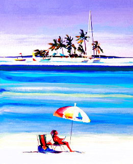 Solitude in Paradise PP 2003 Limited Edition Print - Alex Pauker