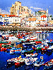 Port Entasse 2002 55x42 - Huge - France Original Painting by Alex Pauker - 2