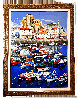Port Entasse 2002 55x42 - Huge - France Original Painting by Alex Pauker - 1