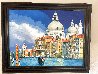 Romance on the Canal 2003 43x55 - Huge Painting  - Venice, Italy Original Painting by Alex Pauker - 1