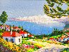 Lake View I 2003 Embellished Limited Edition Print by Alex Pauker - 0