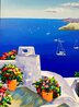 Angel Bay 2005 Embellished on Canvas - Huge - Greece Limited Edition Print by Alex Pauker - 2 Angel Bay 2005 Embellished on Canvas - Huge - Greece Limited Edition Print by Alex Pauker - 2