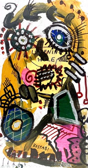 Paul_Kostabi_Listening_Hole_20