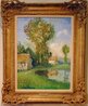 La Mare 1945 33x27 Oil on Canvas Original Painting by Paul Emile Pissarro - 1