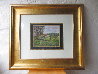 Untitled Pastel Landscape 30x34 Original Painting by Paul Emile Pissarro - 1