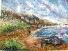 Au Bord De La Mer Watercolor 1987 23x27 Watercolor by Paul Emile Pissarro - 0