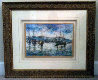 Boat Harbor 21x25 Original Painting by Paul Emile Pissarro - 2