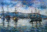 Boat Harbor 21x25 Original Painting by Paul Emile Pissarro - 0