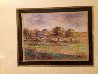 Un Hameau En Normandie Pastel 32x36 Original Painting by Paul Emile Pissarro - 1