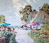 Cafe By the Sea Original Painting by Erich Paulsen - 0