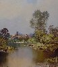 On the Lake 31x27 Original Painting by Erich Paulsen - 0