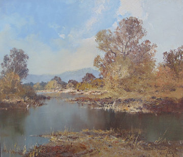 Still Waters 27x31 Original Painting - Erich Paulsen Still Waters 27x31 Original Painting - Erich Paulsen