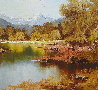 Cool Mountain Waters 27x31 Original Painting by Erich Paulsen - 3