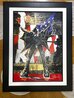 Kiss Alive! Gene 2024 37x29 - Signed Twice Original Painting by Paul Stanley - 1