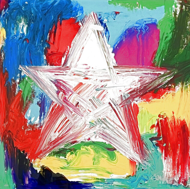 Star Power 2022 - Mixed Media on Metal - 37x37 - Kiss - Music Limited Edition Print by Paul Stanley Star Power 2022 - Mixed Media on Metal - 37x37 - Kiss - Music Limited Edition Print by Paul Stanley