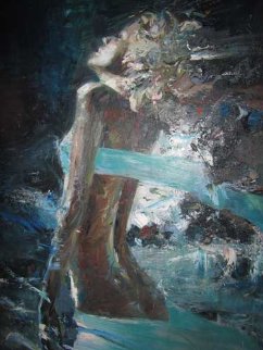 Night Wind 60x40 Original Painting - Misti Pavlov Night Wind 60x40 Original Painting - Misti Pavlov