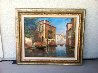 Venice 1980 34x40 Original Painting by Emilio Payes - 1