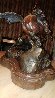 Injun Ways Bronze 1990 29 in Sculpture by Ken Payne - 4