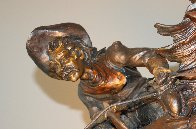 One Stormy Day Bronze Sculpture 1995 31 in Sculpture by Vic Payne - 1 One Stormy Day Bronze Sculpture 1995 31 in Sculpture by Vic Payne - 1