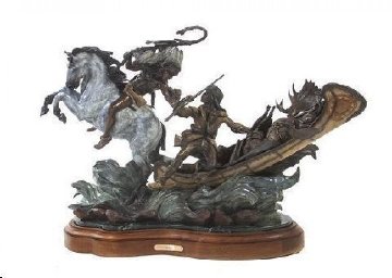 Love of the Wild Places Bronze Sculpture 28x38 Sculpture - Vic Payne Love of the Wild Places Bronze Sculpture 28x38 Sculpture - Vic Payne