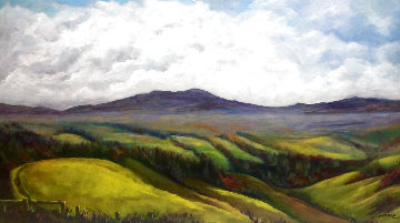 From the Viewpoint 2019 18x32 Original Painting - Connie Pearce From the Viewpoint 2019 18x32 Original Painting - Connie Pearce