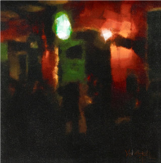 Pat O'Briens 2008 18x18 Original Painting - Matthew Peck Pat O'Briens 2008 18x18 Original Painting - Matthew Peck