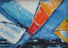 Regatta 113 1982 15x16 Original Painting by Pedro Vaz - 0