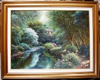 Taunton Stream 2008 46x58 Original Painting by Henry Peeters - 1 Taunton Stream 2008 46x58 Original Painting by Henry Peeters - 1