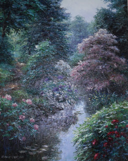 Southerland Trail 2000 38x32 Original Painting - Henry Peeters Southerland Trail 2000 38x32 Original Painting - Henry Peeters