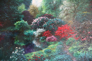 Sargent Pool 30x40 Original Painting - Henry Peeters Sargent Pool 30x40 Original Painting - Henry Peeters