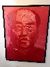 Portrait De Timmonier No 4.1997 57x37 - Huge - Mao Original Painting by Yan Pei-Ming - 1